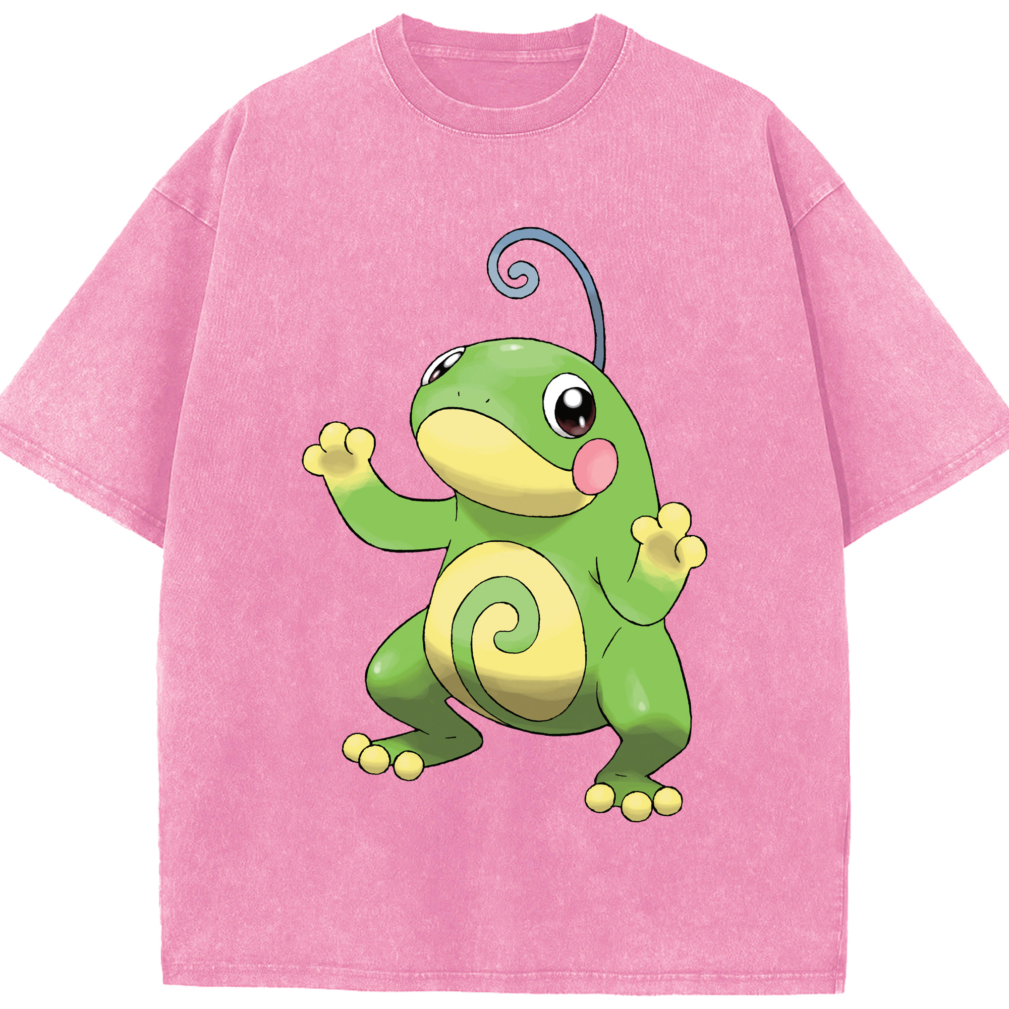 （画像用） ポケットモンスター Pokémon 綿100% ヴィンテージ風 半袖Tシャツ（フロントプリント）
